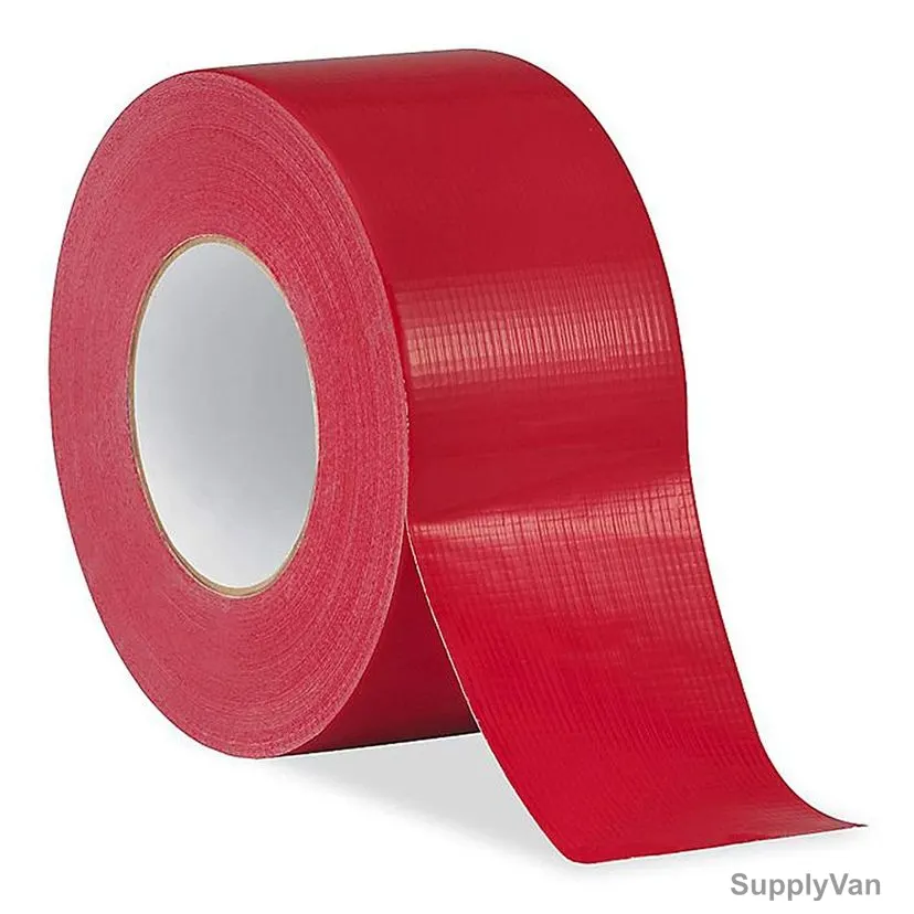 Binding Tape, 48MM x 30 Yards, Red, 12 Rolls/Pack