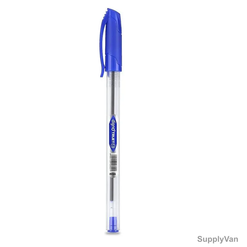Digno Trijet Ball Pen, PWO50BL, 0.7MM, Blue, 50 Pcs/Pack — image 1