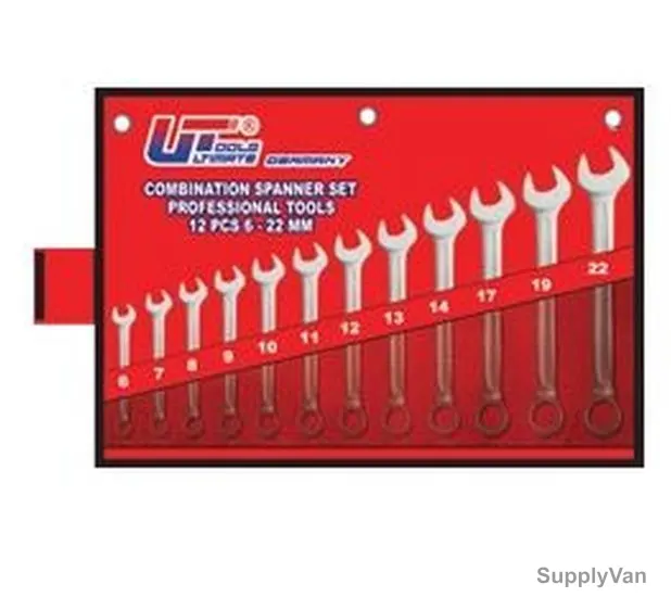 Ultimate Toolz Combination Spanner Set, UTCSS-12P, 12PCS