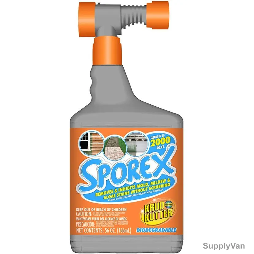 Krud Kutter Sporex Mold, Mildew & Algae Outdoor Cleaner, SX56H4, 56 Oz