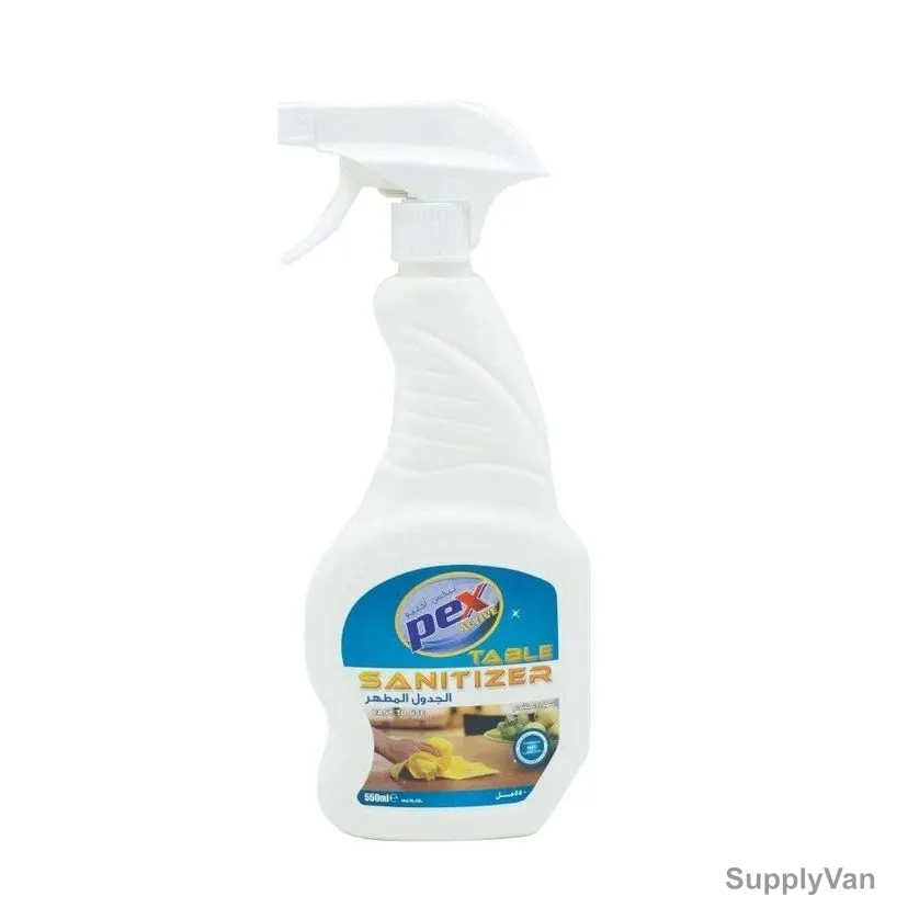 Pex Active Table Sanitizer, 550ML