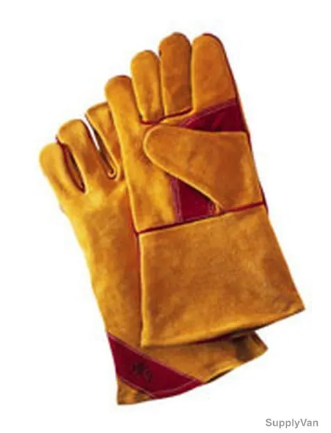 Arco Welder Gloves, 1255700, Leather, Brown