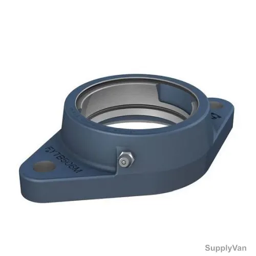 Skf Oval Flanged Bearing Housing, FYTB-505-M, Cast Iron, 52MM Dia, 30MM Width