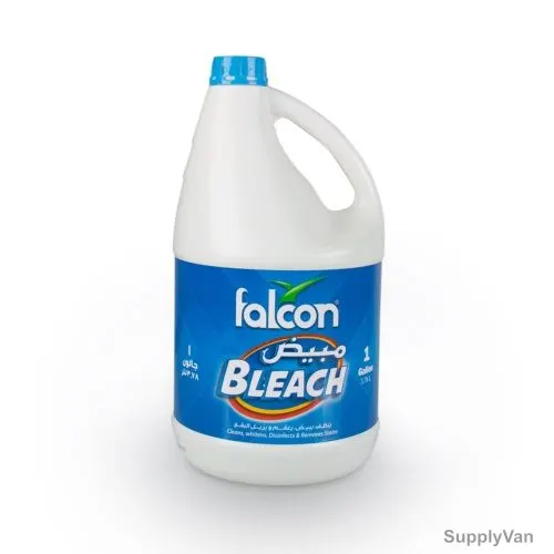 Falcon Liquid Bleach, THPDI007, 1 Gallon, 6 Pcs/Pack