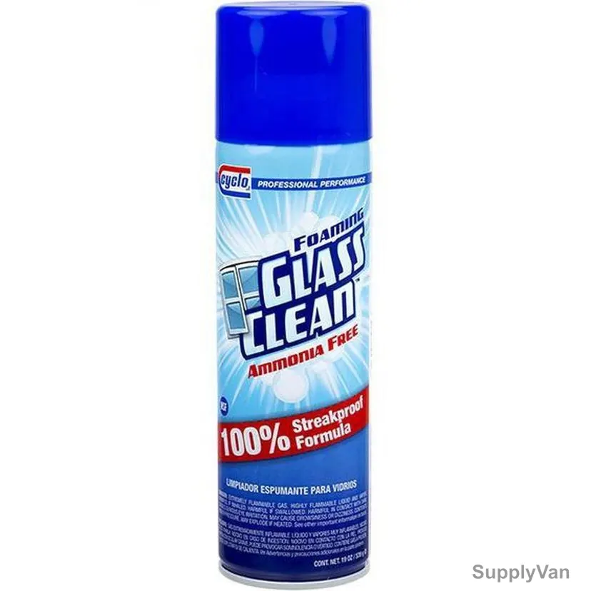 Cyclo Foaming Glass Cleaner, C331, 539GM, 12 Pcs/Pack — image 1