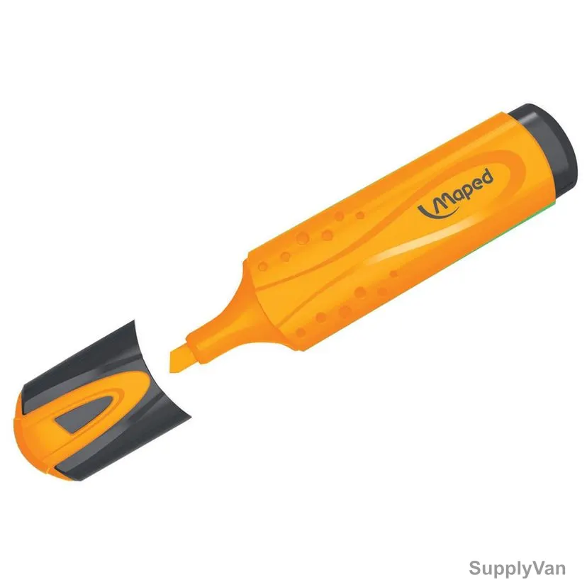 Maped Highlighter, MD-742535, Orange, 12 Pcs/Pack