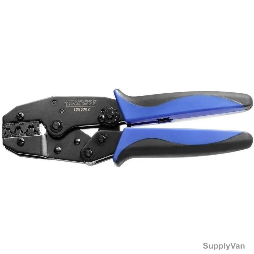 Expert Non-Insulated Crimping Plier, E050302, 235MM — image 1