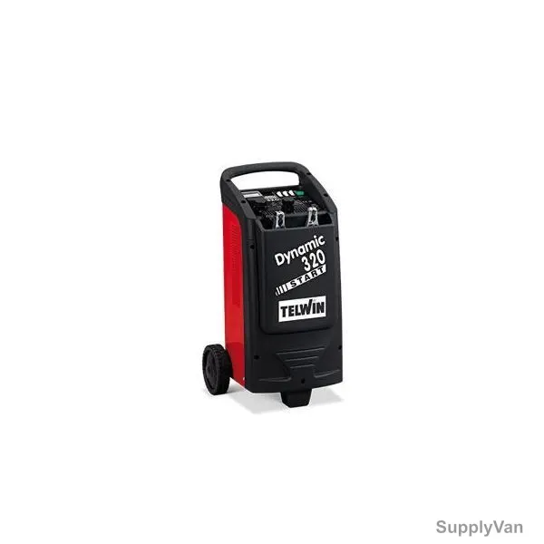 Telwin Battery Charger and Starter, 829381, 45A