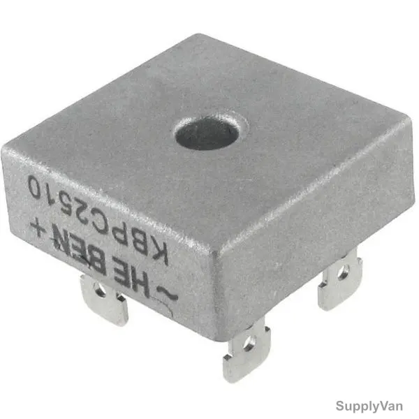 Bridge Diode Rectifier, KBPC2510, 1000V, Grey