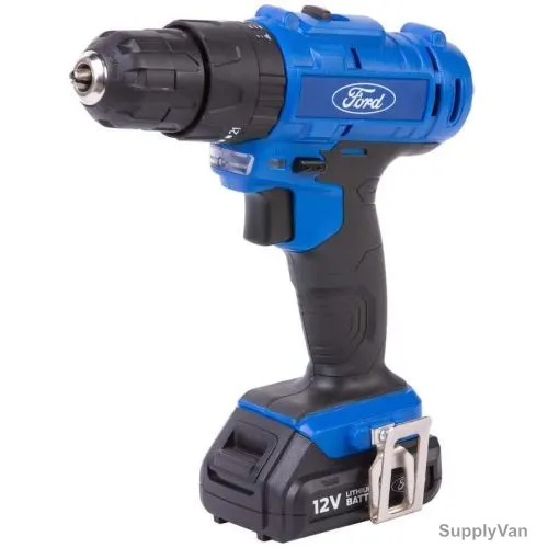 Ford Cordless Drill, FPW1015-12V, 12V — image 1