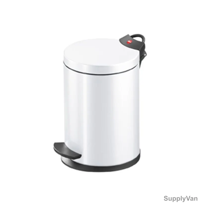 Hailo Pedal Waste Bin, HLO-0704-429, Pedal Bin T2 S, 4 Litres, White