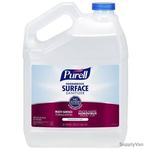 Purell Foodservice Surface Sanitizer, 4341-04, 3.78 Ltrs
