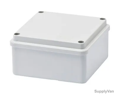 Gewiss Junction Box, GW44204, IP56, 100x100x50MM, Light Grey