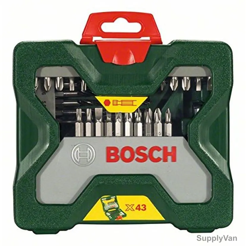 Bosch Hammer Drill Bit Set, X43, 43 Pcs/Set — image 1