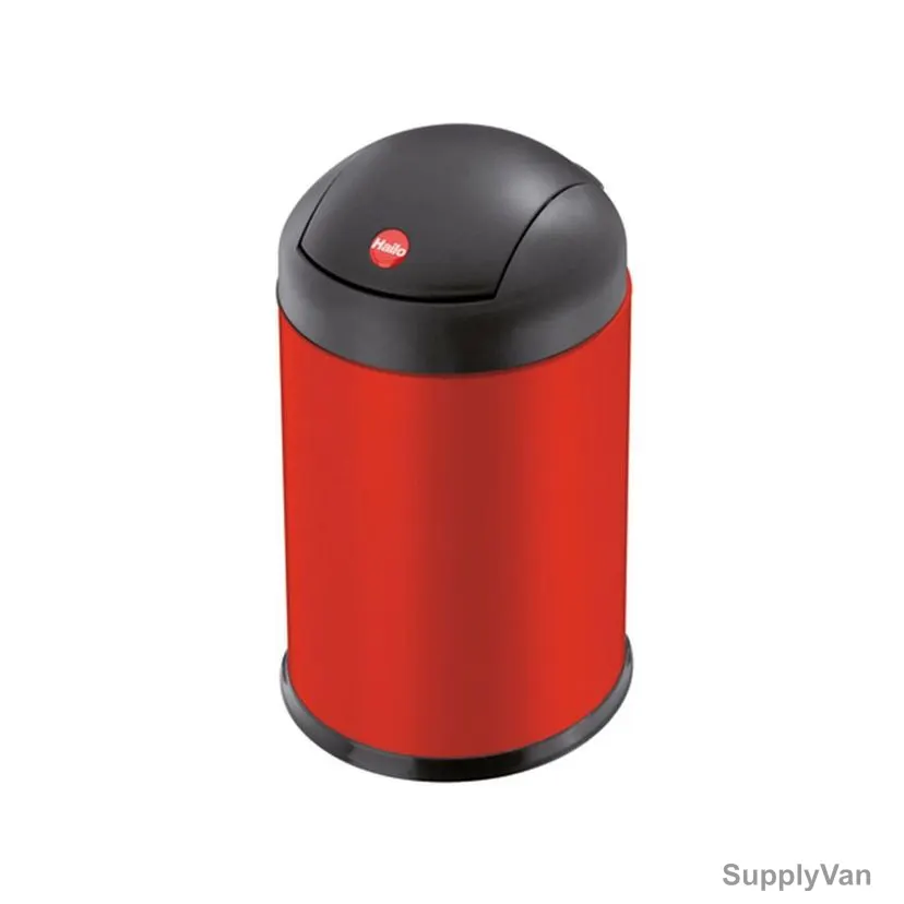 Hailo Push Bin, HLO-0704-759, Sienna Swing S, 4 Litres, Red