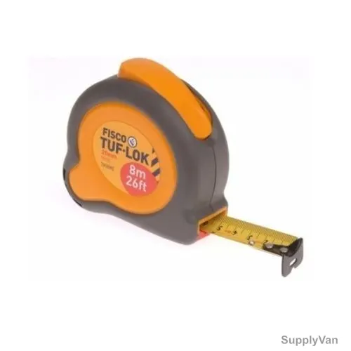 Fisco Measuring Tape, TK8ME, Tuf-Lok, 8 Mtrs x 25MM — image 1