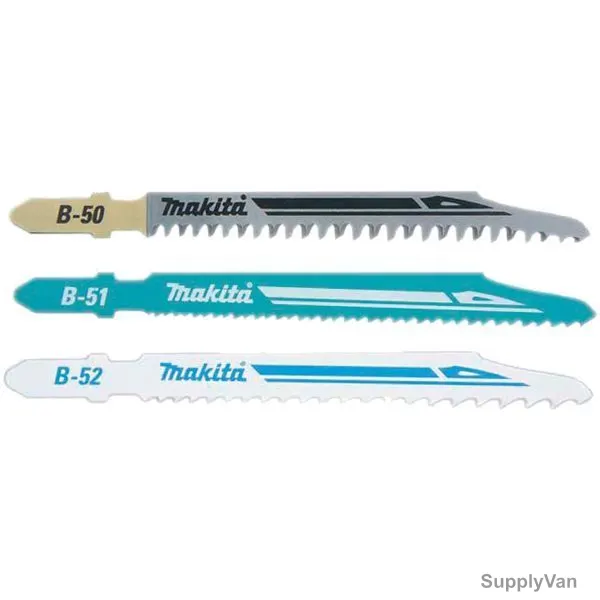 Makita Jigsaw Blade Set, B-06292, 3PCS