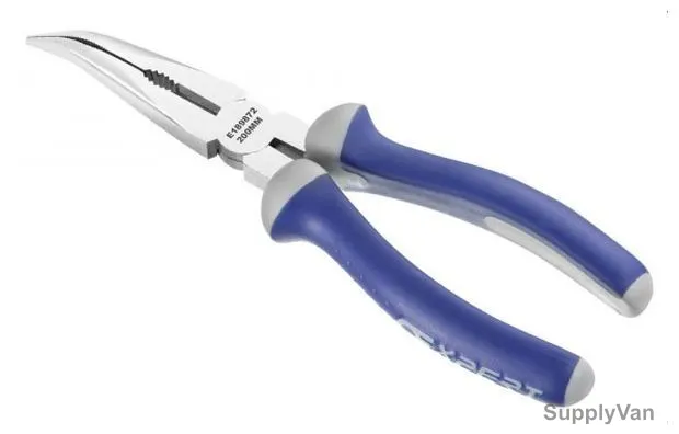Expert Bended Nose Round Plier, E189872, 200MM