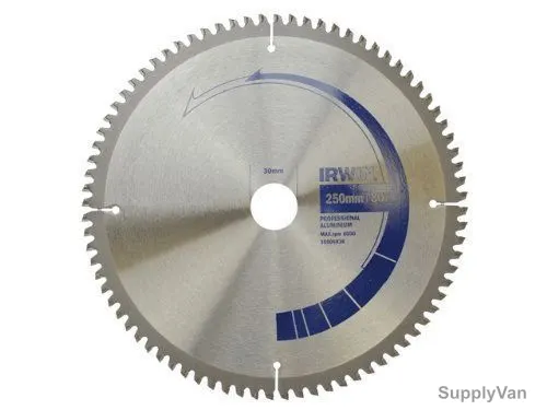 Irwin Circular Saw Blade, IRW10506836, 250x30mm, 80Teeth