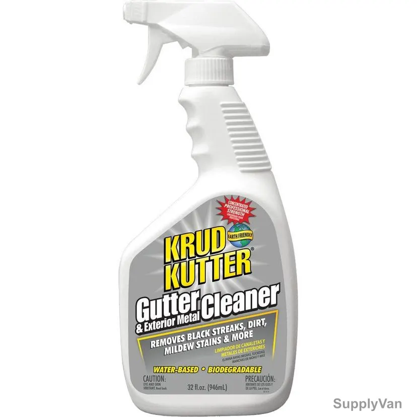 Krud Kutter Gutter and Exterior Metal Cleaner, GC326, 32 Oz