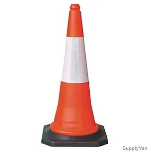 HDPE Traffic Cone, HF24005, 1000MM Height, Dark Red