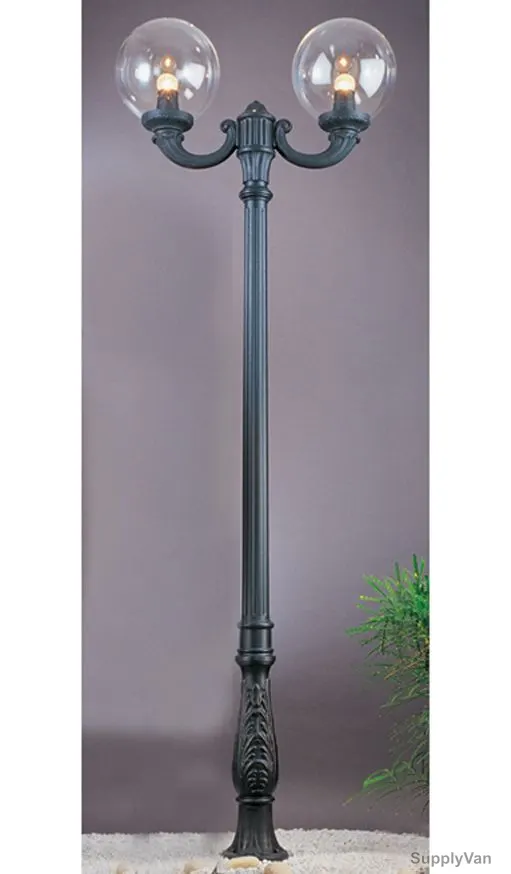 Fumagalli Pole Light, Globe/Gigibisso(B), 60W, Black