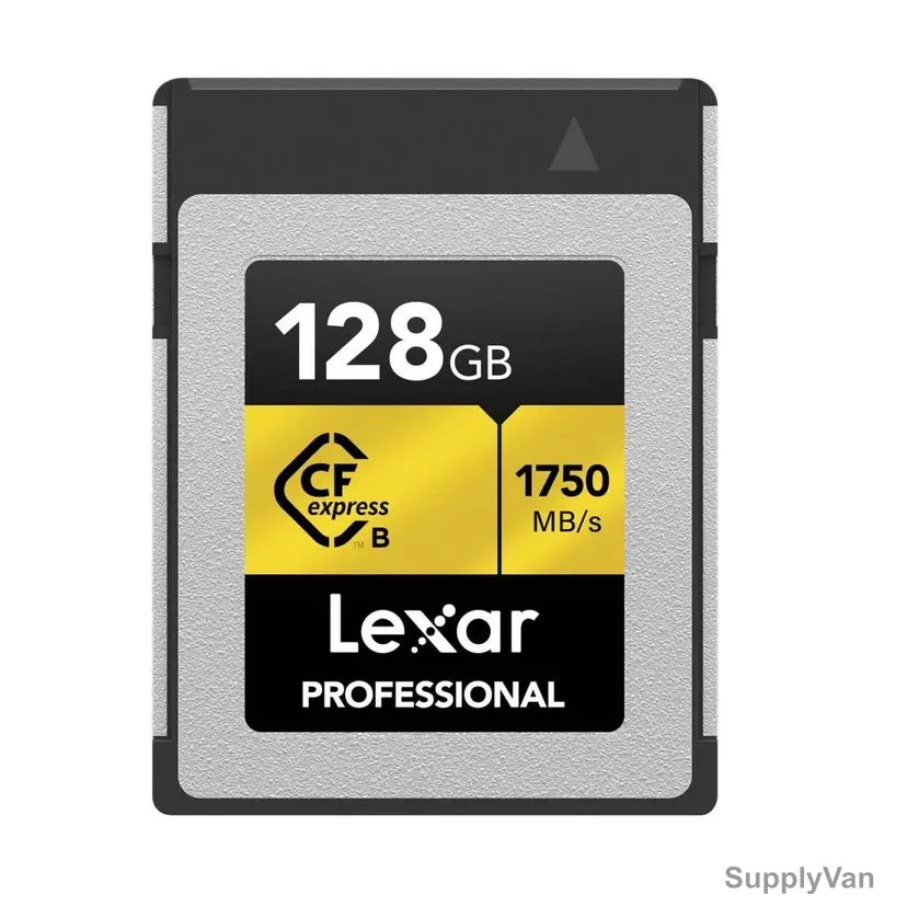Lexar Professional Memory Card, Cfexpress, Type B, 1750 MBPS Transfer Rate, 128GB Memory Capacity