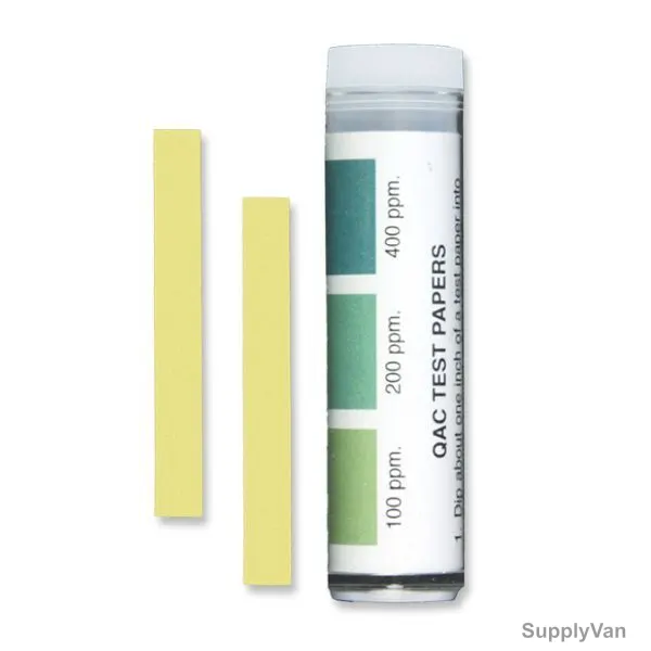 Precision QAC Test Paper, 106, 200ppm, 48 x 6MM, PK100 — image 1