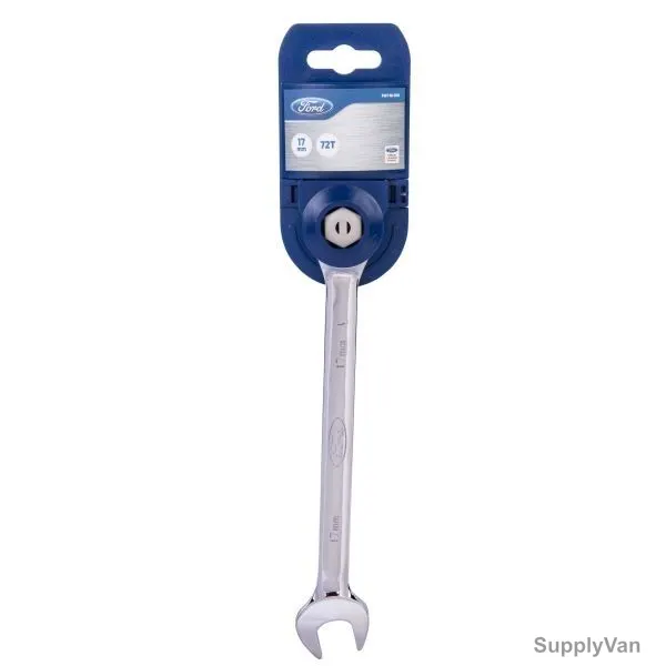 Ford Gear Wrench, FHT-M-010, 17MM, Blue/Silver