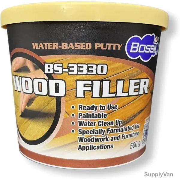 Hunter Water Based Carpenter Wood Filler, BS-3330, 500GM, Natural
