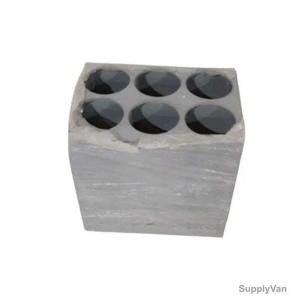 Custom Storage Bin With Internal Partition, 6 Slots, 500MM Height, Powder Coated, Grey