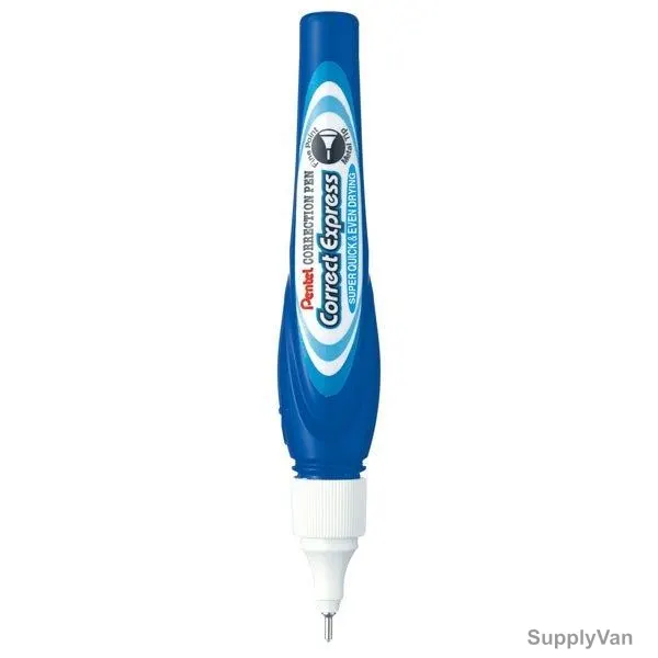 Pentel Correction Pen, PE-ZLE52-W-01, 7ML, Blue