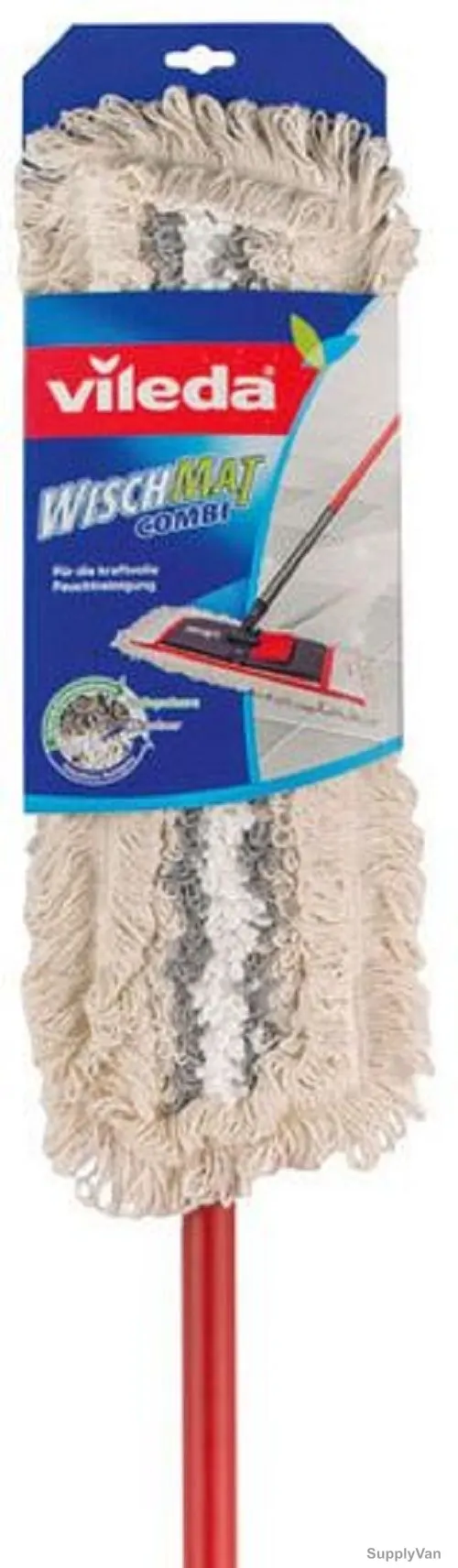 Vileda Classic Flat Floor Mop Set, VLFC116738, Active Max, Microfiber