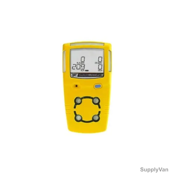 Honeywell BW Microclip XL Portable Multi Gas Detector, IP68, H2S/O2/CO