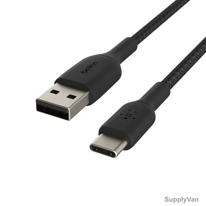 Belkin Boost Charge USB-A to USB-C Cable, CAB002BT1MBK, 1 Mtrs, Black — image 1