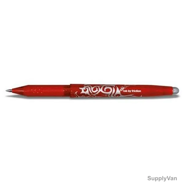 Pilot Erasable Roller Ball Pen, BLFR7, Frixion, 0.7MM Tip Size, Red
