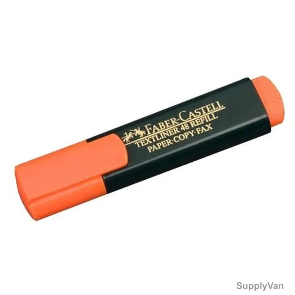 Faber-Castell Textliner Highlighter, 1548, 1-5MM, Classic Orange