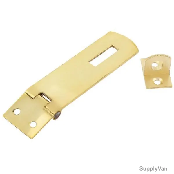Robustline Hasp And Staple, 7x2.5CM, Brass
