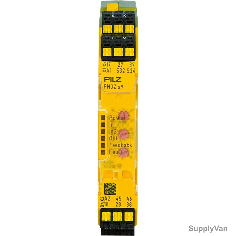 Pilz General Purpose Safety Relay, 751109, PNOZ s9 C, 3 NO, 1 NC, 24VDC, 6A