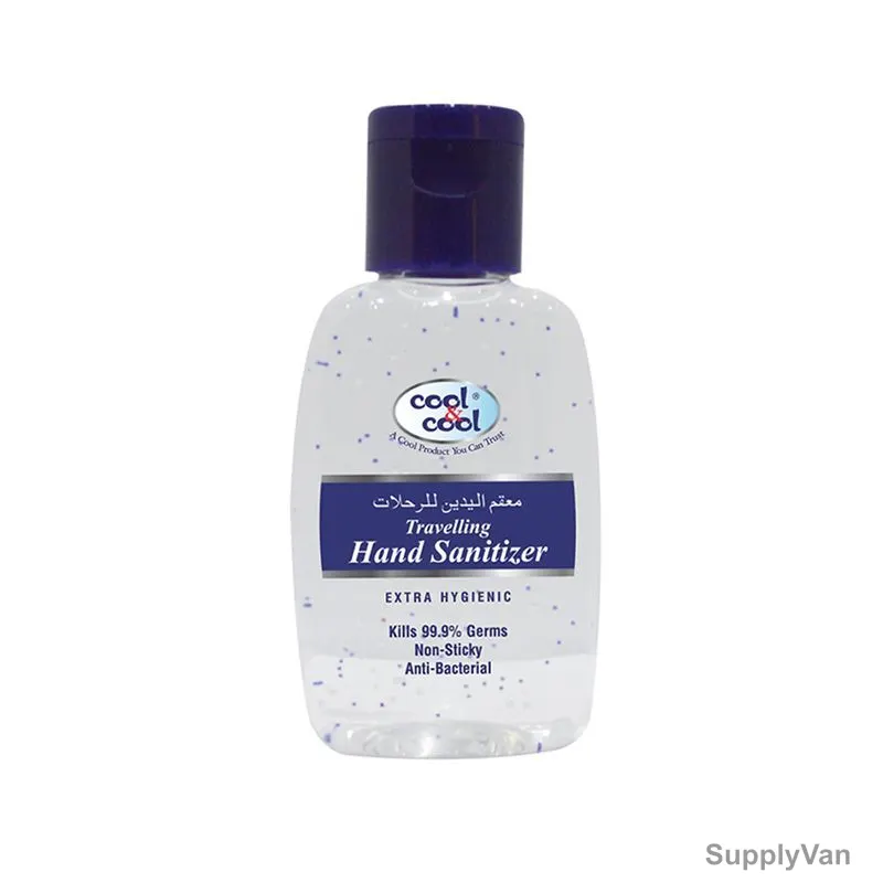 Cool and Cool Travelling Hand Sanitizer Refill Pack, Gel, 60ML