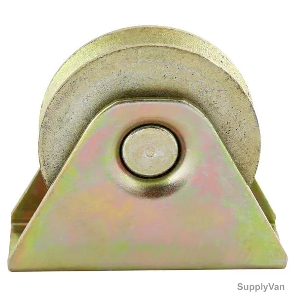 Sliding Gate Wheel Y Type Groove, 78 x 20CM, Metal, Gold