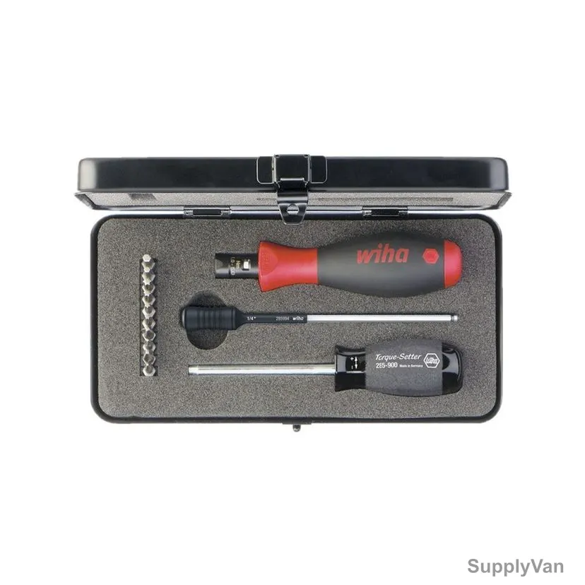 Wiha Torque Screwdriver Set, 2852S10, 13PCS