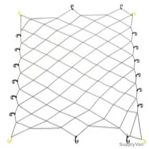 Master Lock Adjustable Net, ML3052EURDAT, 1.9 x 1.5 Mtrs, Black