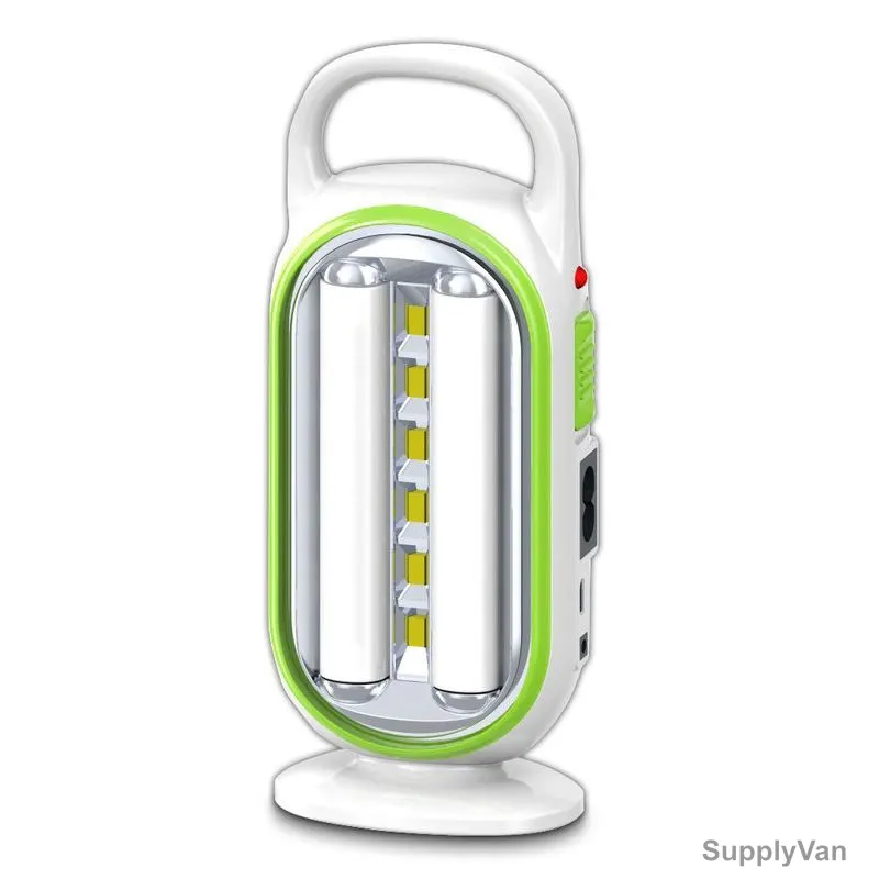 Sonashi Rechargeable Emergency LED Lantern, SEL-703, 4V, 1.1Ah, White/Green — image 1