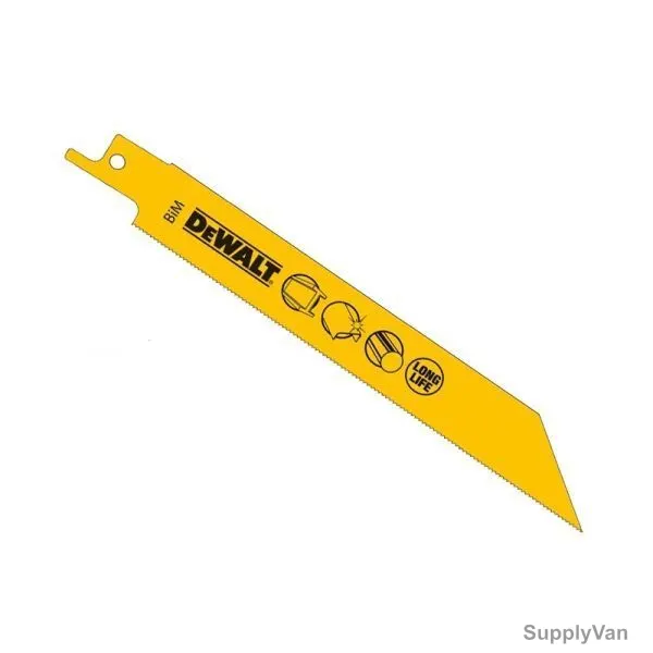 Dewalt Bi-Metal Reciprocating Saw Blade, DT2346-QZ, 152MM
