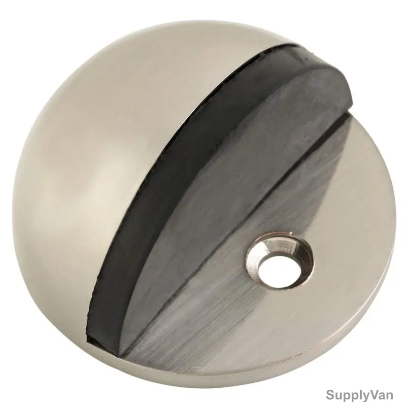 ACS Door Stopper, M-42M-SN, Zinc, Silver