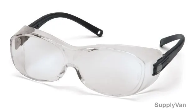 Pyramex Safety Spectacles, S3510STJ, OTS, Clear