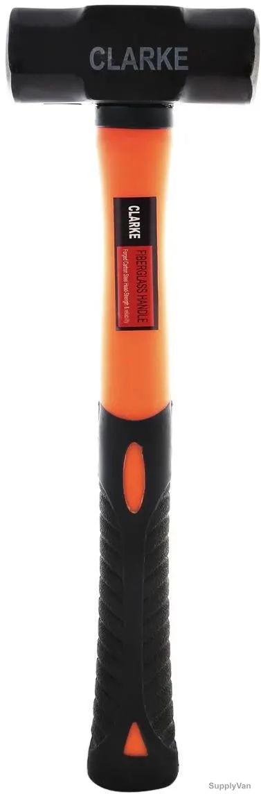 Clarke Sledge Hammer With Fiberglass Handle, SH16FC