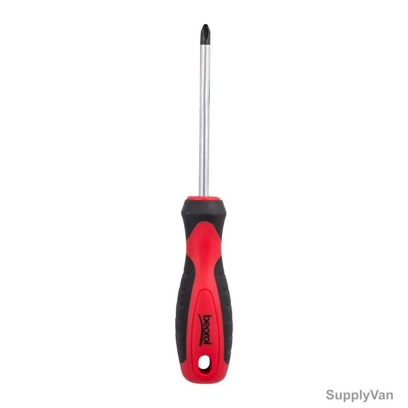 Beorol Phillips Screwdriver, OPH2X100, PH2 Tip Size x 100MM Length