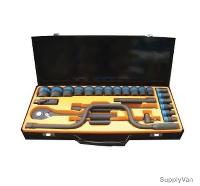 Ultimate Toolz Socket Set, UT424S-6-BM, 24PCS